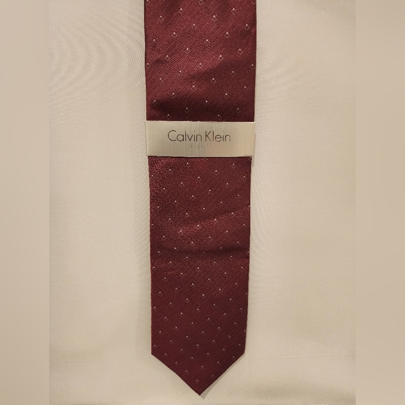 CALVIN KLEIN MENS BUSINESS NECK TIE - Picture 1 of 2